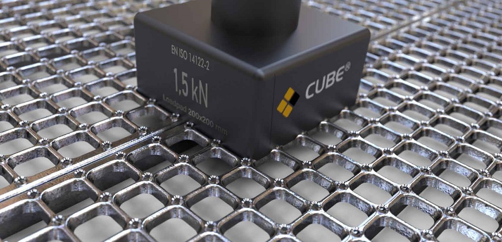 B-Cube Mesh Grating